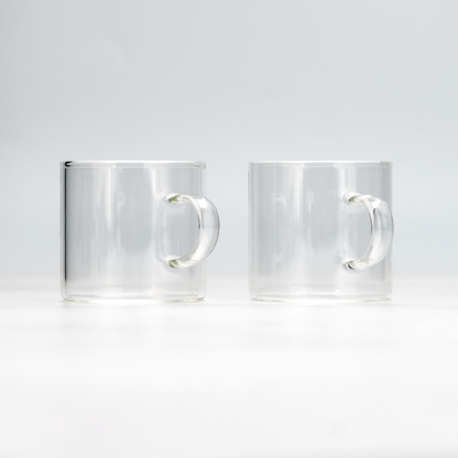 Glass teacups（2）