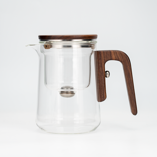 Walnut Wood Magnetic Teapot