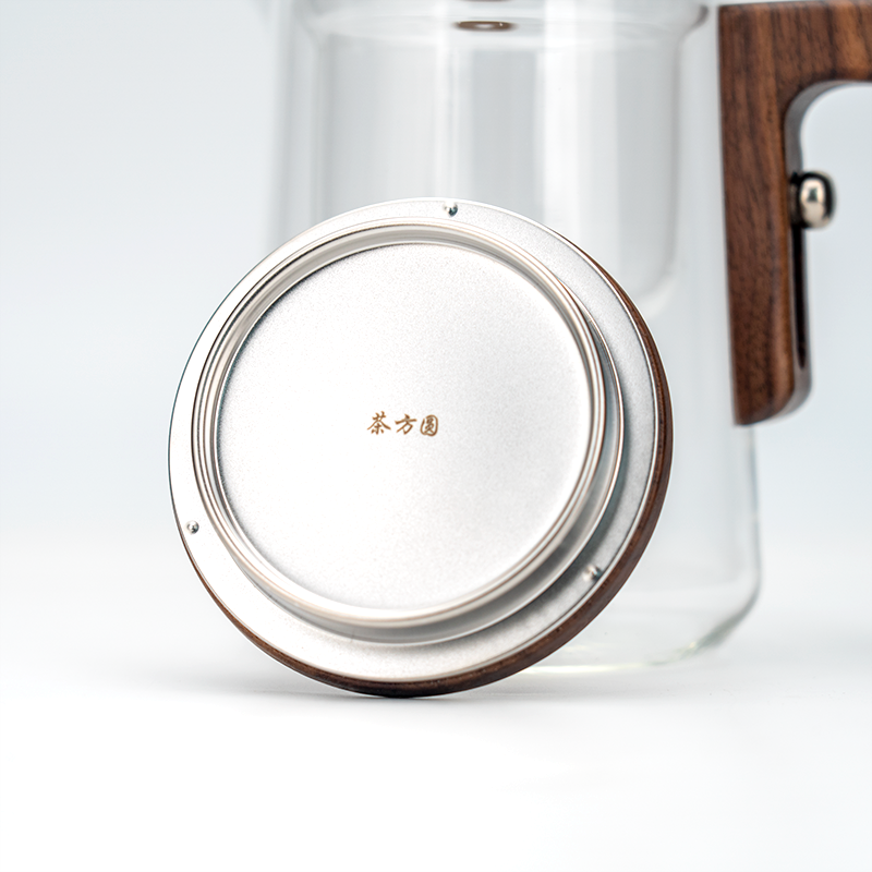 Walnut Wood Magnetic Teapot 600ml（2）