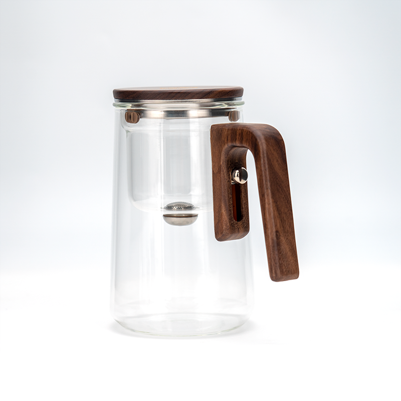 Walnut Wood Magnetic Teapot（2）